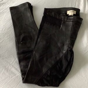 Helmut Lang leather pants size 0